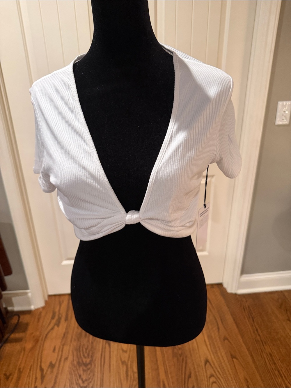 ALO rubbed knotty short sleeve